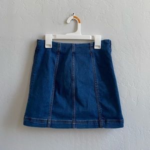 Wild fable Jean Skirt